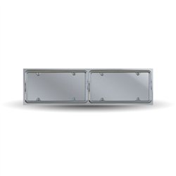 TXTU-1715 - Universal Double License Plate Holder