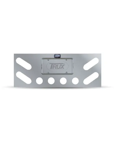 TXTU-9008 - Rear Center Panel with 4 Oblong & 4 x 2 1/2" Light Holes