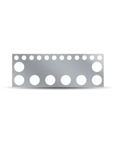 TXTU-9013 - Wide Rear Center Panel w/ 9x4" & 12x2" Light Holes