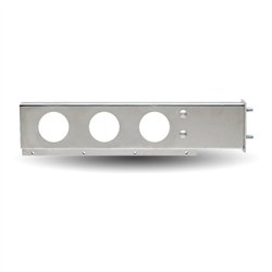 TXTU-9209 - Mud Flap Hanger with Flat Top & 6 4" Light Holes