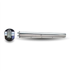 TXTU-9214 - Stainless Steel 30" Mudflap Hanger - 2 1/2" Bolt Spacing