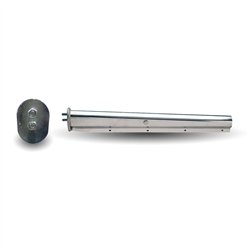 TXTU-9215 - Stainless Steel 30" Mudflap Hanger - 1 1/8" Bolt Spacing