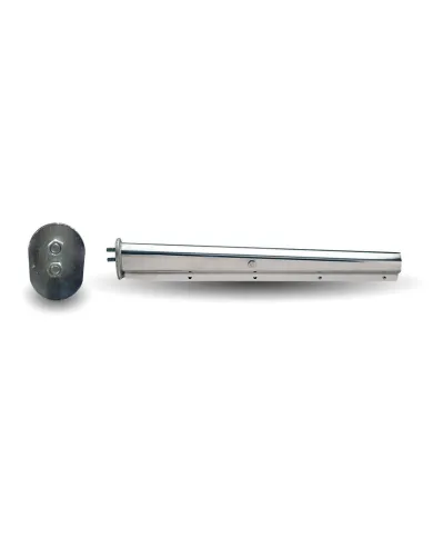TXTU-9215 - Stainless Steel 30" Mudflap Hanger - 1 1/8" Bolt Spacing