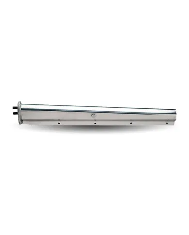 TXTU-9224 - 30 Economy Mudflap Hanger with 1 1/8" Spacing - Chrome"