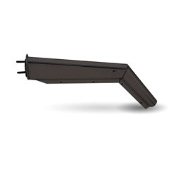 TXTU-9228 - 28 1/2" 45? Heavy Duty Mudflap Hanger with 2 1/2" Spacing - Painted Steel