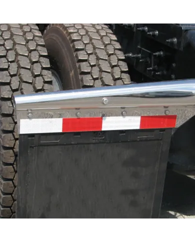 TXTU-9249 - Straight Aluminum Reflector Strip with 3M Reflector