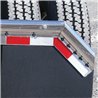 TXTU-9250 - Angled Aluminum Reflector Strip with 3M Reflector