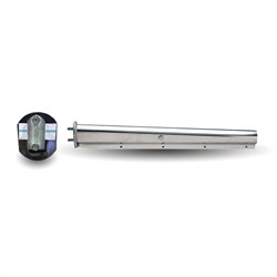TXTU-9259 - Stainless Steel 33" Mudflap Hanger - 2 1/2" Bolt Spacing