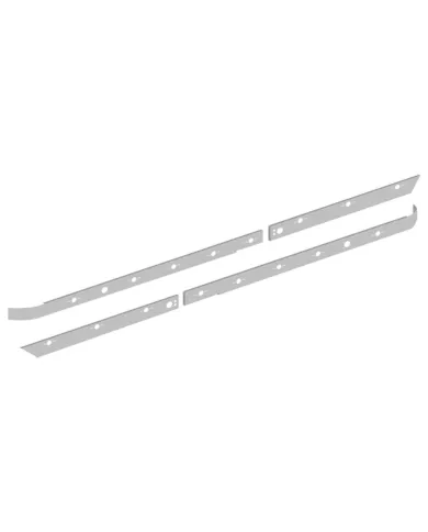 TXTV-1002 - Volvo VN730 - 780 Cab & Sleeper Panel kit with 16 Slotted Light Holes (2003+)