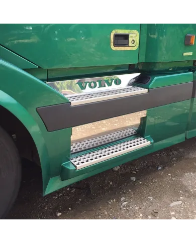 TXTV-1436 - Volvo VN Model Front Kick Panel Trim with Volvo Logo (2003+)