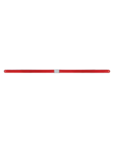 UP32715-Dual 24 LED Dual Function 12" GloLight Bar With Bezel - Red LED/Red Lens