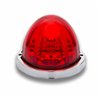 TXTLED-WTR - Red Watermelon LED with Glass Pattern & Lock Ring
