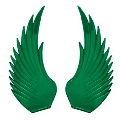 GG48042 - GREEN WINDRIDERS NEW STYLE WINGS 