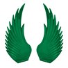 GG48042 - GREEN WINDRIDERS NEW STYLE WINGS 