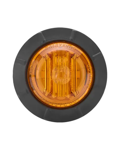 MXM09400Y-X - 1-1/4" Round P2/PC/PC2 CM Amber - Bulk Pack