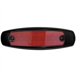 MXM20332R-BLK - Clearance Marker Red OE Style with Black Bezel