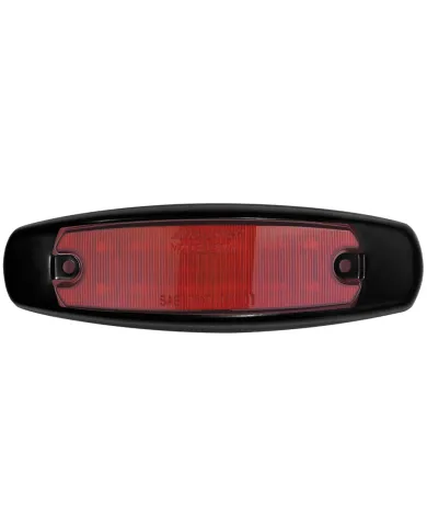 MXM20332R-BLK - Clearance Marker Red OE Style with Black Bezel