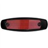 MXM20332R-BLK - Clearance Marker Red OE Style with Black Bezel
