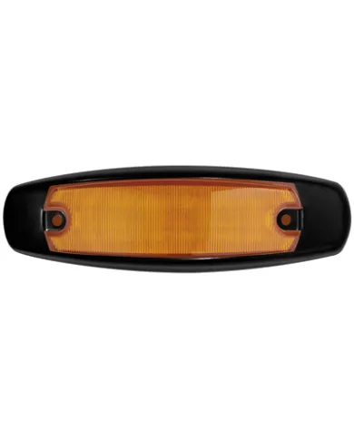 MXM20332Y-BLK - Clearance Marker Amber OE Style with Black Bezel