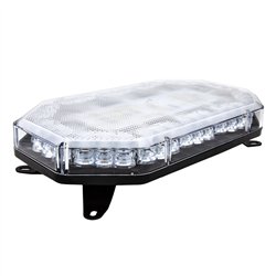 MXM20486YCL - Emergency Warning Mini-Bar Amber Clear Lens