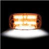 MXM23025YW-DC - Rectangular Amber Clearance Marker P2PC with White Ground Light