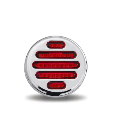 TXTLED-F2R - 2" Flatline Red LED (9 Diodes)