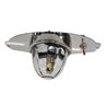 JMLSS-1021 - Stainless Freightliner Cascadia 2008 - 2018 Above Driver / Passenger Dome Bracket w/ 1 WM Light Hole