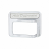 UP41763-Chrome Rocker Switch Cover For Peterbilt 579 (2013-2019) & 567 (2014-2018)- Axle Differential