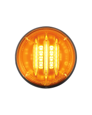 UP36288-Saber 29 LED 4" Round Turn Signal Light-Amber LED/Amber Lens