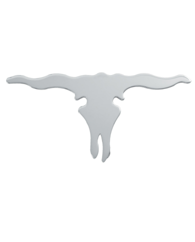 GG90220 - CR. LONG HORN SKULL CUT OUT, 11"X22-1/2"