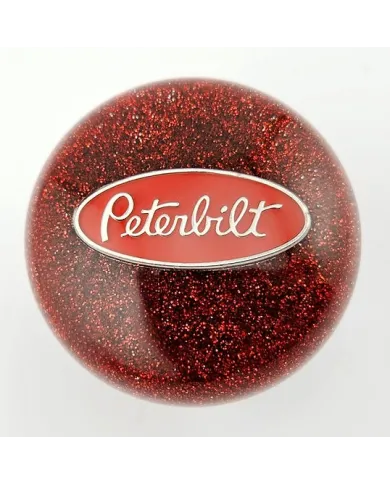 MFC-PRO-B   RED PETERBILT OVAL, BALL