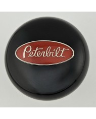 MFC-PRO-B   RED PETERBILT OVAL, BALL SHIFT KNOB