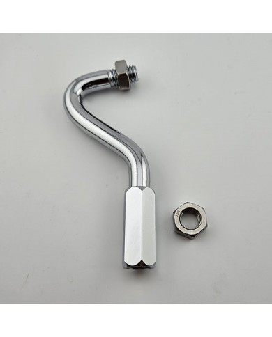 MFC-RW-S-EXT Chrome 4 1/2" Roadway "style" S Handle Gear Shift Extension