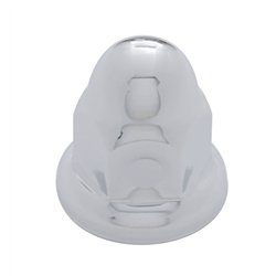 UP10700-33mm X 2" Chrome Steel Nipple Nut Covers With Flange
