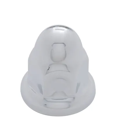 UP10700-33mm X 2" Chrome Steel Nipple Nut Covers With Flange