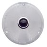UP33117-Deep Dish Light Lens With Blue Dot - Clear Lens