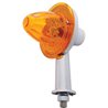UP33407-2-1/8" Arm Crystal Watermelon Honda Light With Single Contact - Amber Lens