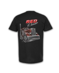 DLKP244 -Playera negra classic red