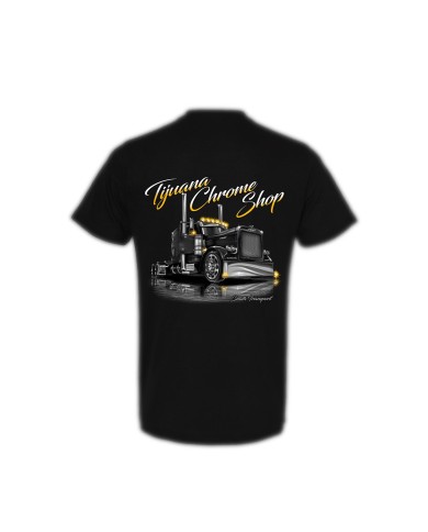 DLKP236 -Playera black peterbilt