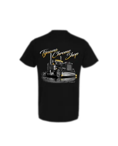 DLKP236 -Playera black peterbilt