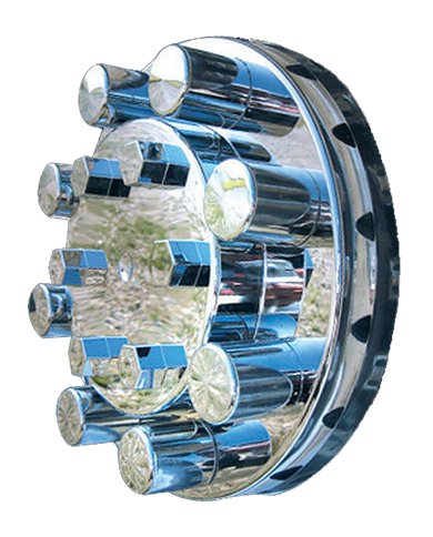 Rear Axle Cover w/Top Hat Style Nut Covers
