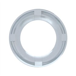 UP33996-Chrome Twist-On Light Bezel For 2" Round Light Grommet