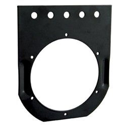 UP34003-4" Black Light Bracket - 1 Hole
