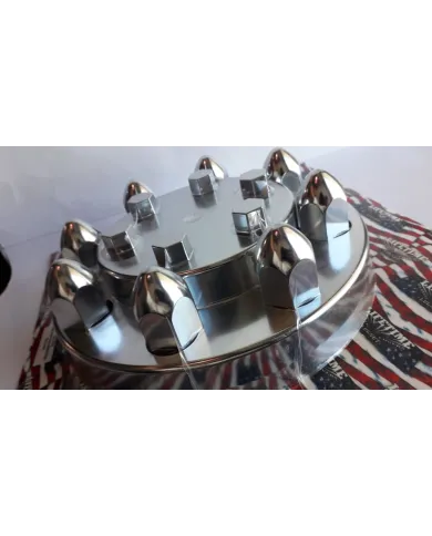 LNC0AC-03-B - Rear Axle Cover w/Bullet Style Nut Covers