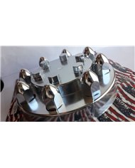 Rear Axle Cover w/Bullet Style Nut Covers