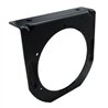 UP34007-4" Black Light Bracket With Flange - 1 Cutout