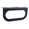 UP34014-Oval Black Light Bracket With Flange - 1 Hole