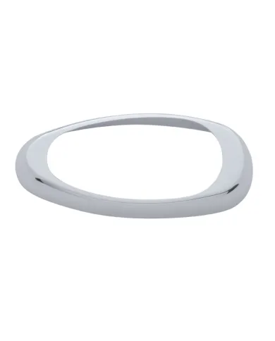UP34017-Chrome Plastic Sleeper Fairing Light Bezel For Freightliner Century/Columbia/Coronado