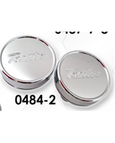 LNC0484-2 - Short Round Tractor Trailer Knob (Pack of 2)