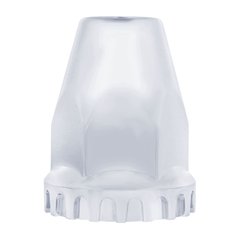 UP10748B-1-1/2" X 2-3/4" Chrome Plastic Original Nut Cover - Push-On (Bulk)